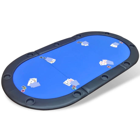 10-Player Foldable Poker Tabletop