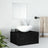 2 Piece Bathroom Furniture Set Engineered Wood