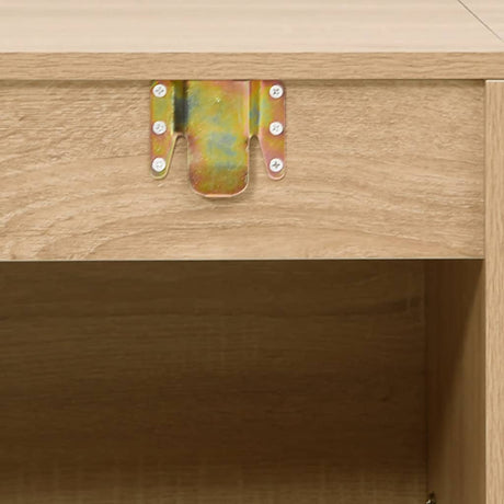 2 Piece Bathroom Furniture Set Engineered Wood