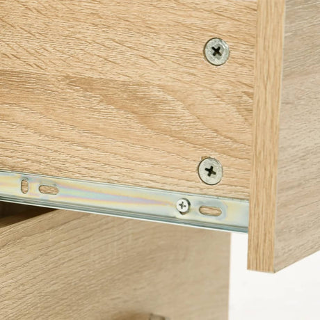 5 Piece Bathroom Furniture Set Engineered Wood