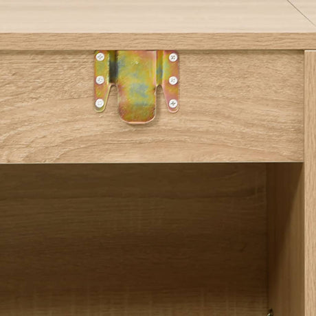 5 Piece Bathroom Furniture Set Engineered Wood
