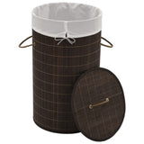 Bamboo Laundry Bin Round