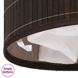 Bamboo Laundry Bin Round