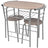 Breakfast Bar Set Mdf