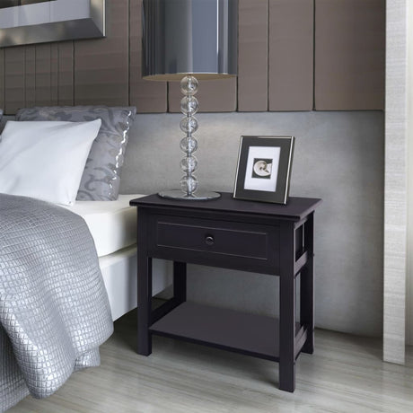 Bedside Cabinets 2 Pcs Wood