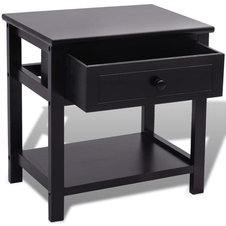 Bedside Cabinets 2 Pcs Wood