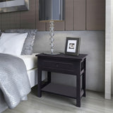 Bedside Cabinets 2 Pcs Wood