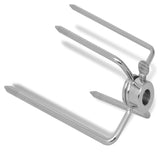 Bbq Rotisserie Spit Forks 2 Pcs Steel
