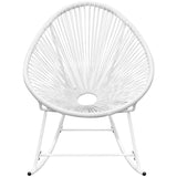 Outdoor Rocking Chair Poly Rattan