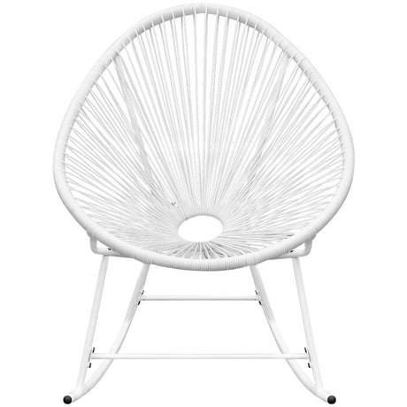 Outdoor Rocking Chair Poly Rattan