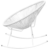 Outdoor Rocking Chair Poly Rattan