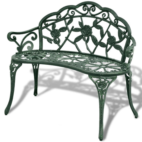 Bistro Bench 100Cm Cast Aluminium