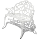 Bistro Bench 100Cm Cast Aluminium