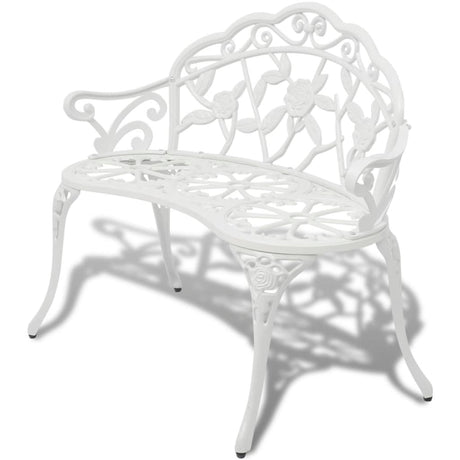 Bistro Bench 100Cm Cast Aluminium