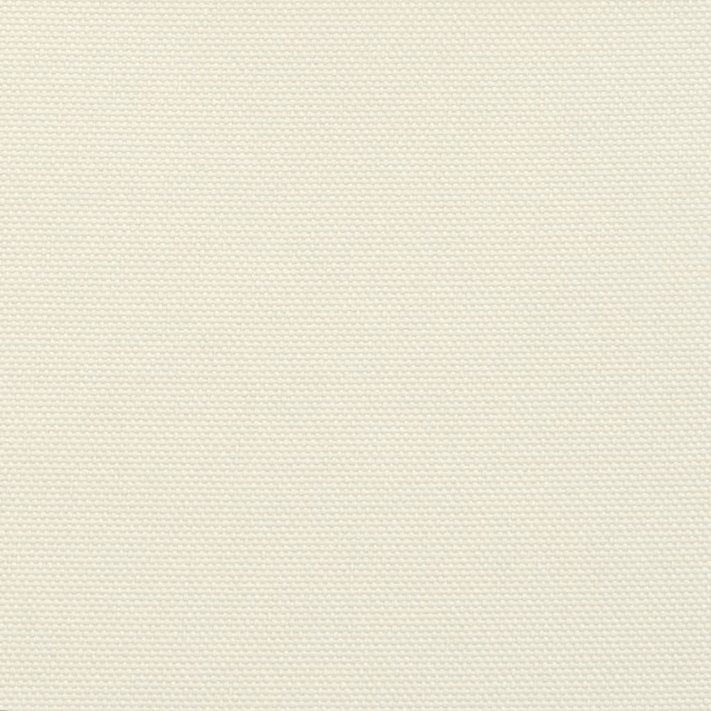 Sunshade Sail Oxford Fabric Triangular 5x5x5 m Cream