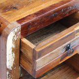 Night Cabinet Solid Reclaimed Wood 43X33X51 Cm