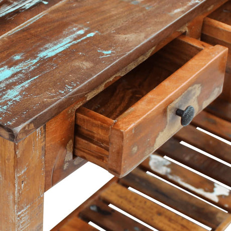 Console Table Solid Reclaimed Wood