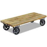 Coffee Table Mango Wood 120X60X30 Cm