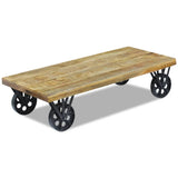 Coffee Table Mango Wood 120X60X30 Cm