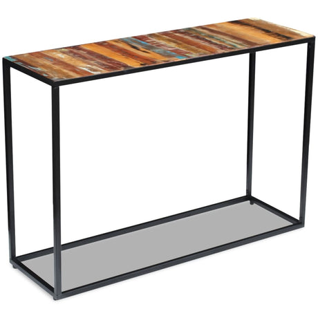 Console Table Solid Reclaimed Wood 110X35X76 Cm