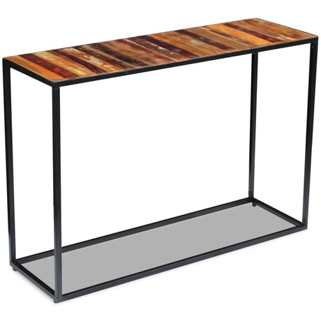 Console Table Solid Reclaimed Wood 110X35X76 Cm