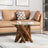 Coffee Table Solid Teak Driftwood 60 Cm