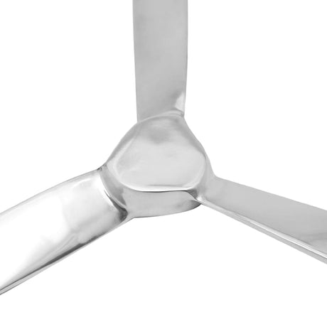 Wall-Mounted Propeller Aluminium Silver 70 Cm
