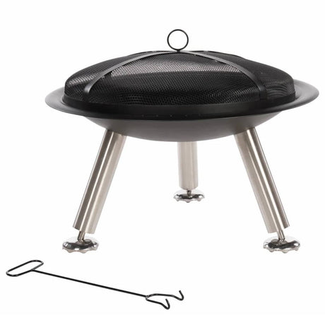 Redfire Fire Bowl Chicago Black Steel 75 Cm 85013