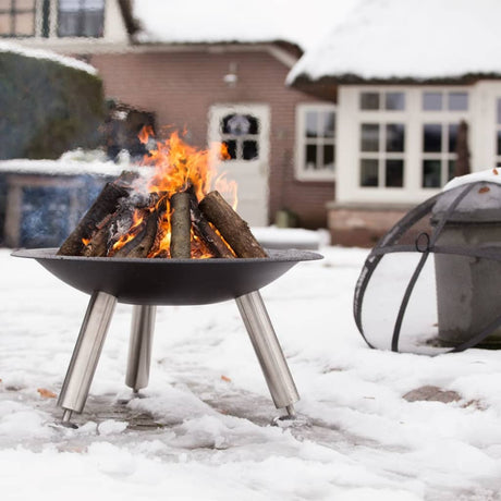 Redfire Fire Bowl Chicago Black Steel 75 Cm 85013