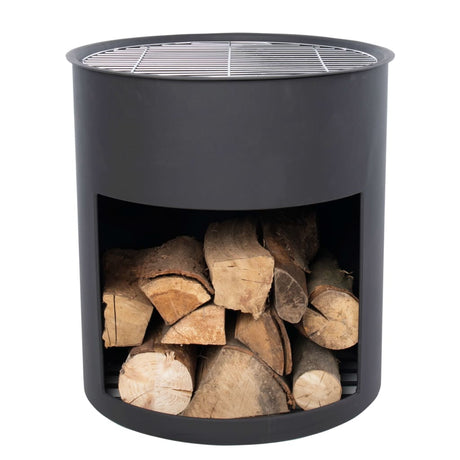Redfire Fire Barrel Milshire Black Steel