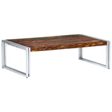 Coffee Table 120X60X35 Cm Solid Reclaimed Wood