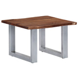 Coffee Table With Live Edges 115X60X40Cm Solid Acacia Wood