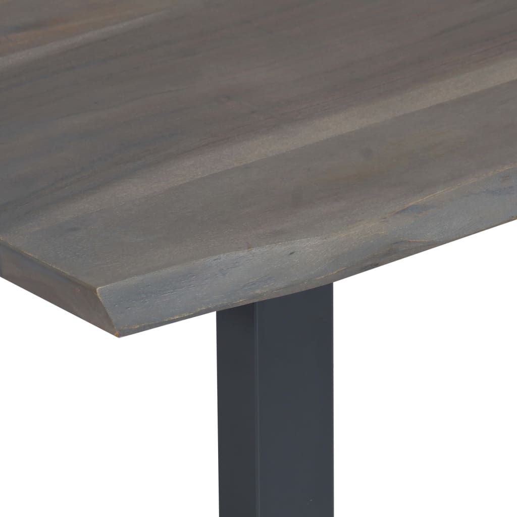 Coffee Table With Live Edges 115X60X40Cm Solid Acacia Wood