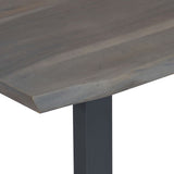 Coffee Table With Live Edges 115X60X40Cm Solid Acacia Wood