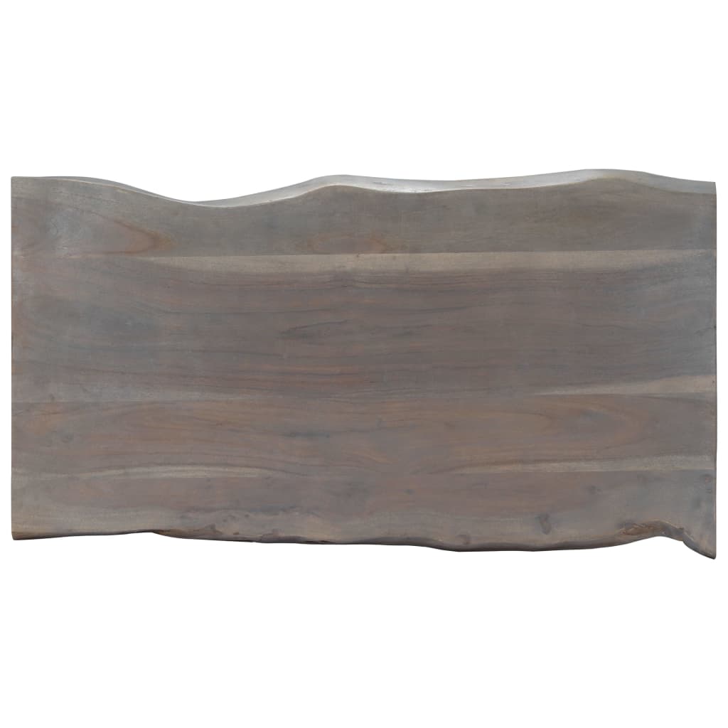 Coffee Table With Live Edges 115X60X40Cm Solid Acacia Wood