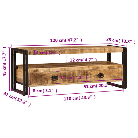Tv Cabinet 120X35X45 Cm