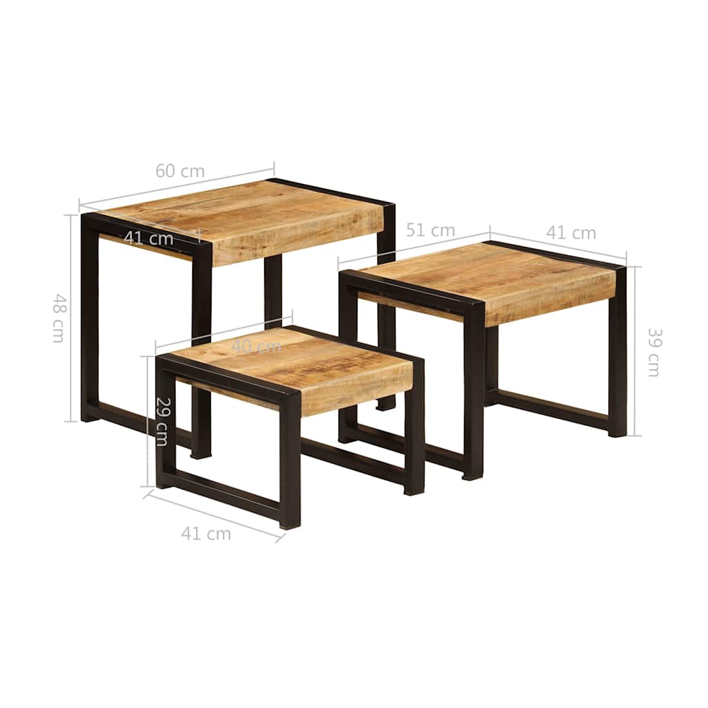 Nesting Tables 3 Pcs