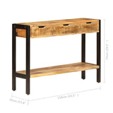 Sideboard With 3 Drawers 110X35X75 Cm