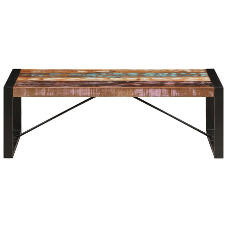 Coffee Table 120X60X40 Cm Solid Reclaimed Wood