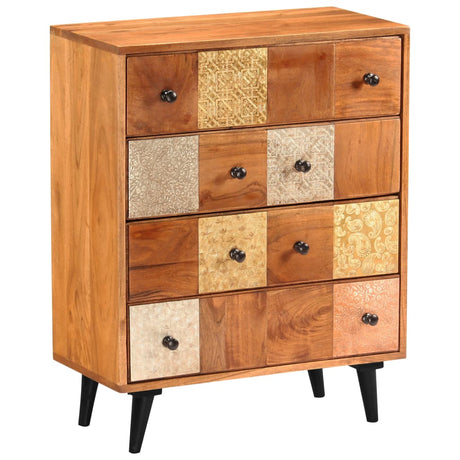 Chest Of Drawers Solid Acacia Wood