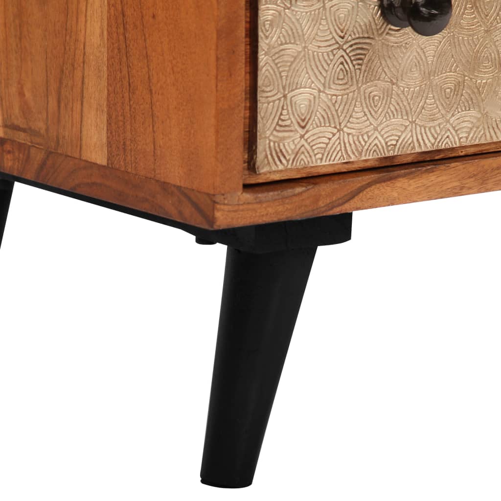 Chest Of Drawers Solid Acacia Wood