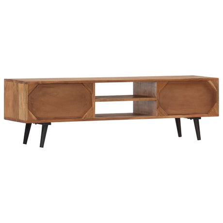 Tv Cabinet 140X30X40 Cm Solid Acacia Wood