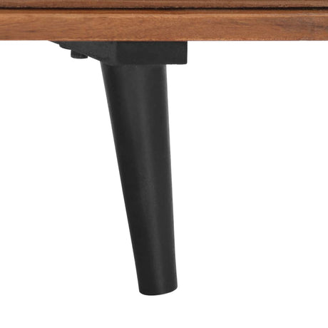 Tv Cabinet 140X30X40 Cm Solid Acacia Wood