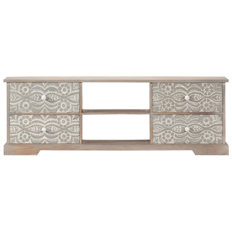 Tv Cabinet 120X30X40 Cm Solid Acacia Wood