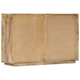 Alphabet Cabinet With 6 Drawers 120X35X79 Cm Solid Mango Wood