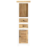 Highboard Solid Rough Mango Wood