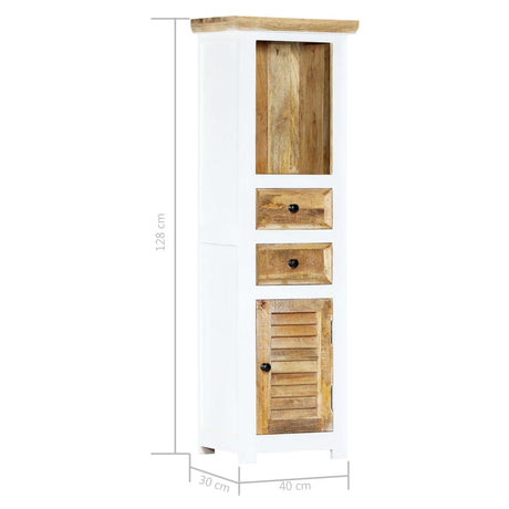 Highboard Solid Rough Mango Wood