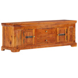 Tv Cabinet 119X30X40 Cm Solid Acacia Wood