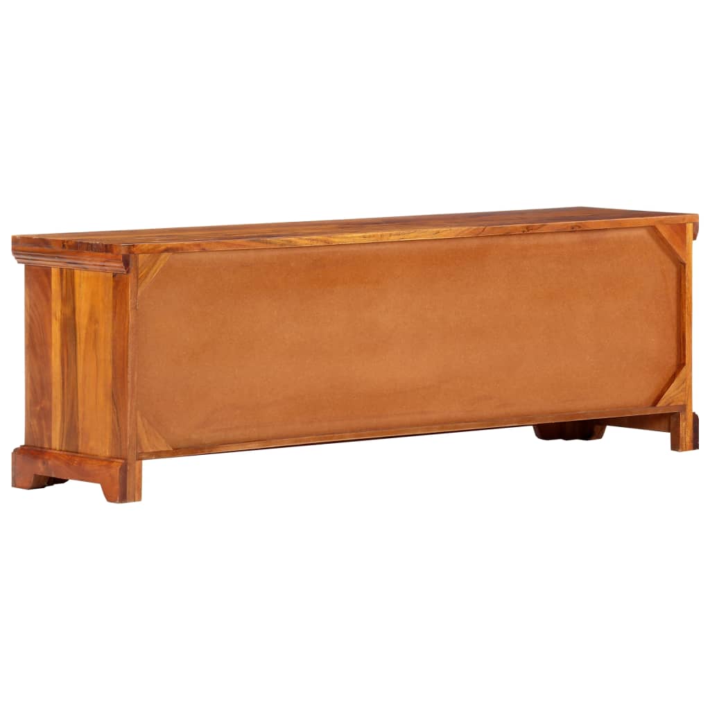 Tv Cabinet 119X30X40 Cm Solid Acacia Wood