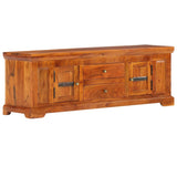 Tv Cabinet 119X30X40 Cm Solid Acacia Wood